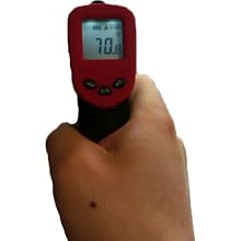 Triplett PT12 ProTemp 12 Non-Contact Infrared Thermometer, 12:1 Ratio