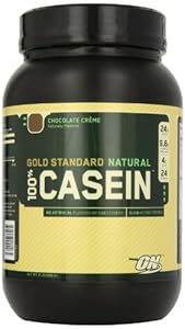 Optimum Nutrition 100% Casein Protein, Chocolate Creme, 2 Pound