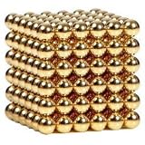 Magnicube Magnet Balls Gold Edition 216 Piece Magnetic Puzzle (Tin Gift Set) ~ Magnicube