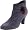 Grey Suede/Bordo Patent Combination