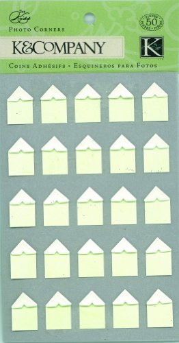 Huge save onscrapbooking corners K&Company Ivory Photo Corners