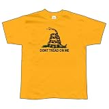 Dont Tread On Me Gold T-Shirt