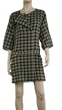 YARN DYED COTTON PLAID DRESS