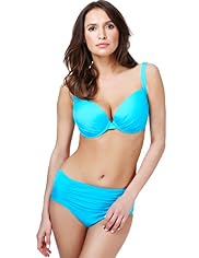 Underwired Ruched Push-Up Bikini Top