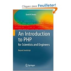 An Introduction to PHP for Scientists and Engineers: Beyond Javascript