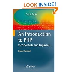 An Introduction to PHP for Scientists and Engineers: Beyond JavaScript