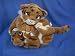 TUMBLING WILD KITTEN STUFFED TIGER CUBS