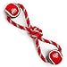 Pet Goods Manufacturing Ohio State Buckeyes Double Ball with Dog Toy Rope