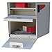 Mail Boss 7107 Curbside Locking Security Mailbox, Cream White