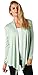 Popana Super-Soft Open Front Drape Cardigan - Made In USA