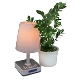 Wake-up Lamp with Radio Alarm Clock & Nature Sounds