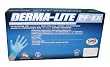 SAS Safety 6607-20 Derma-Lite Powder Free Exam Grade Disposable Nitrile 5 Mil Gloves, Medium, 100 Gloves by Weight