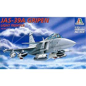 �C�^���� 008 1/72 JAS-39A�O���y��
