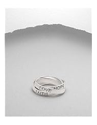 Message Ring In 92.5 Sterling Silver