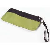 Clava Colored Vachetta Leather Wristlet