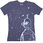 Futurama Bender Space Juniors T-Shirt