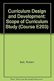 The scope of curriculum study