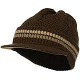 Acrylic Rasta Beanie Visor