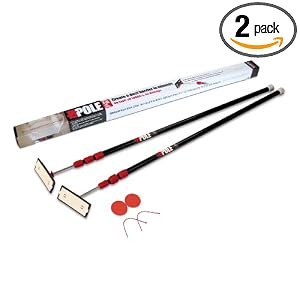 ZipWall ZipPole ZP2 Low Cost Spring Loaded Pole, 2-Pack by 