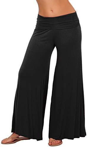 Hybrid Women's Wide Leg Boho Palazzo Gaucho Pants (Various Colors)