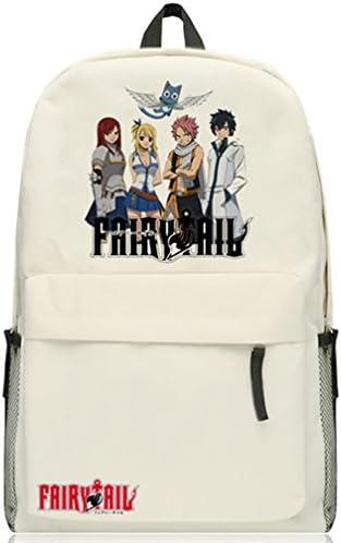 Top Show Japanese Anime Fairy Tail Natsu Erza Gray Lucy Wendy Cosplay Backpack School Bag (Style G)