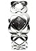 Seksy 4159.37 Ladies Hidden Hearts Swarovski Crystal and Black Mother of Pearl Bracelet Watch