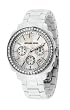 MICHAEL Michael Kors Watch, Women's Chronograph White Acrylic Bracelet MK5079