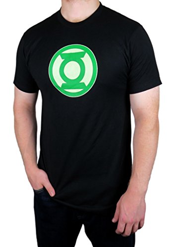 Green Lantern Logo T shirt Black