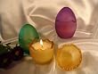 Easter Egg Container Candle- Crowe Co Nut- Purple
