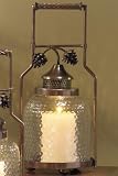 Antique Pinecone Lantern Large Antique Copper