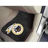 Washington Redskins Printed Carpet Car Mat 2 Piece Set
