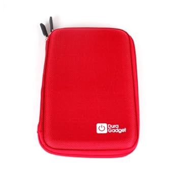 Étui housse rouge zippé en EVA + poche intèrieure pour lecteur de livre électronique Archos 70d eReader et lecteur multimédia, 70b, 70 Internet Tablet, & 7c Home - par DURAGADGET Étui housse rouge zippé en EVA + poche intèrieure pour lecteur de livre électronique Archos 70d eReader et lecteur multimédia, 70b, 70 Internet Tablet, & 7c Home - par DURAGADGET