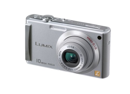 Panasonic Lumix DMC-FS5S 10MP Digital Camera with 4x Wide Angle MEGA Optical Image Stabilized Zoom (Silver)