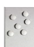Blomus 66739 Set 6 Magnete Edelstahl O 2 cm MURO