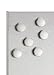 Blomus 66739 Set 6 Magnete Edelstahl Ø 2 cm MURO