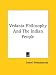 Book Vedanta Philosophy And The Indian People
