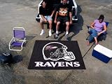 Baltimore Ravens 5X6ft Indoor/Outdoor Tailgater Area Rug/Mat/Carpet