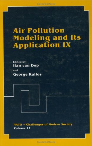 Air Pollution Modeling and its Application IX (Nato - Challenges of Modern Society) under Comets, Meteors & Asteroids in The Books Store