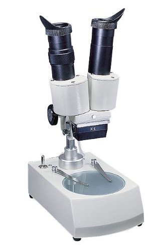 Economy stereomicroscopes; magnifiation, 20x; top and bottom illuminators; 115V