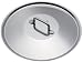 Kitchen & Housewares : Sitram Catering 13.5-Inch Commercial Stainless Steel Lid