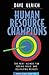 Human Resource Champions