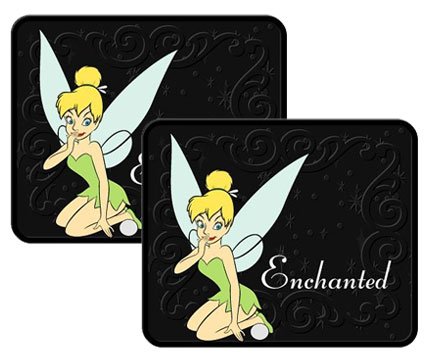 A Set of 2 Molded 14 x 17 Utility Mat - Disney Tinkerbell Enchanted