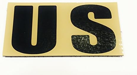 TAN Us Ir Infrared Reflective Uniform Patch Usa Military