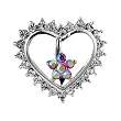 Reverse Heart Belly Button Ring