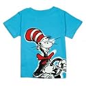 Bumkins Dr. Seuss Short Sleeve Toddler Tee, Cat in Hat, 24 Months