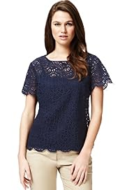 Autograph Lace Shell Top with Camisole