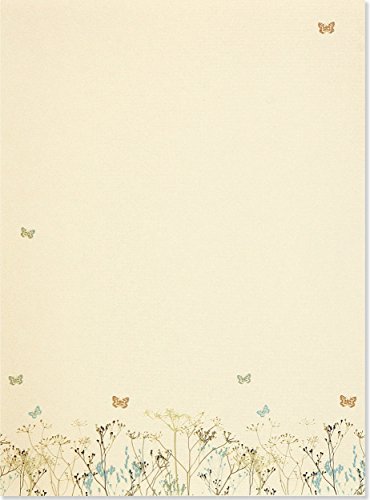 Butterflies (Stationery) (Letter-Perfect Stationery Series) by Peter Pauper (August 01,2007)