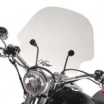 Slipstreamer S-10 Viper Windshield - Clear 7/8in. SS-10 CLR
