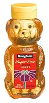 Honey Tree Sugar Free Imitation Honey, 12-Ounce Plastic Bear (Pack of 12)