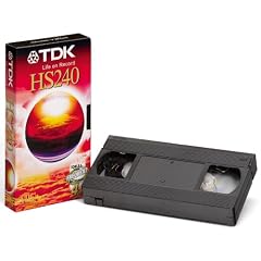 TDK T12743 Hochwertige VHS Videokassette HS-240 (5 St�ck) 240 Minuten
